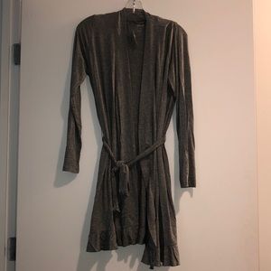 NWT Aerie Soft Ruffle Robe